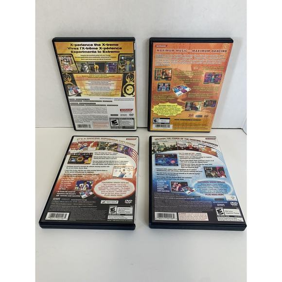 4 COMPLETE GAMES PS2 Dance Dance‎ Revolution X,DORMAX 2, Supernova, Supernova 2 - Picture 2 of 10